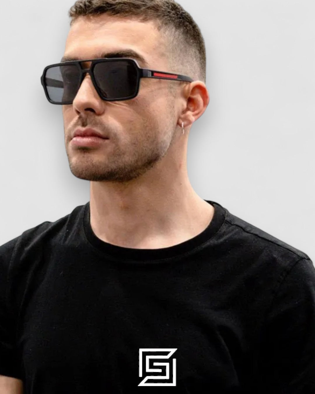 Prada SPS 01X Blue Mirror Lenses Blue Frame