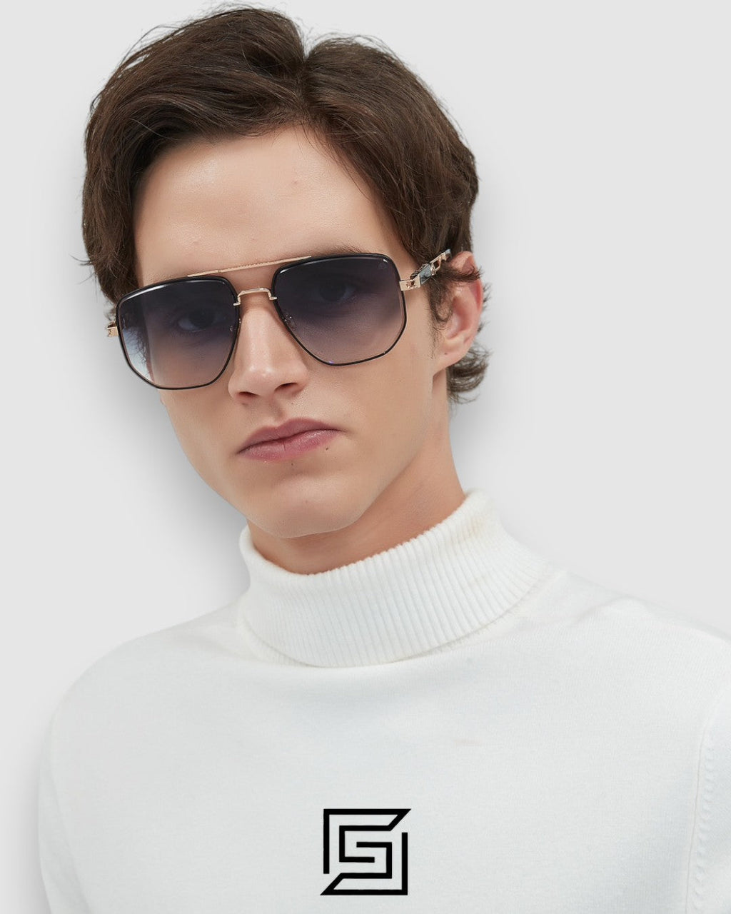 MAYBACH THE LENS عدسات رمادية إطار Gun