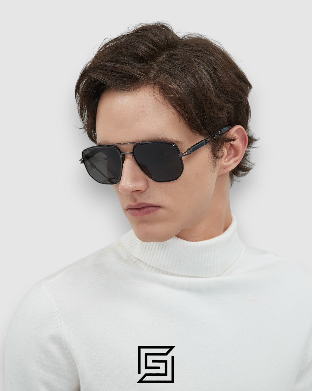 MAYBACH THE LENS Grey Lenses Silver Frame