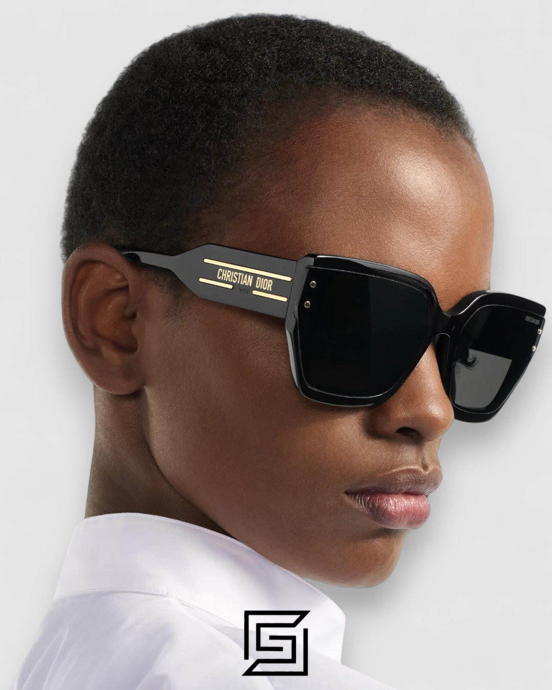 Dior Tribales S141 Light Brown Lenses Black Frame