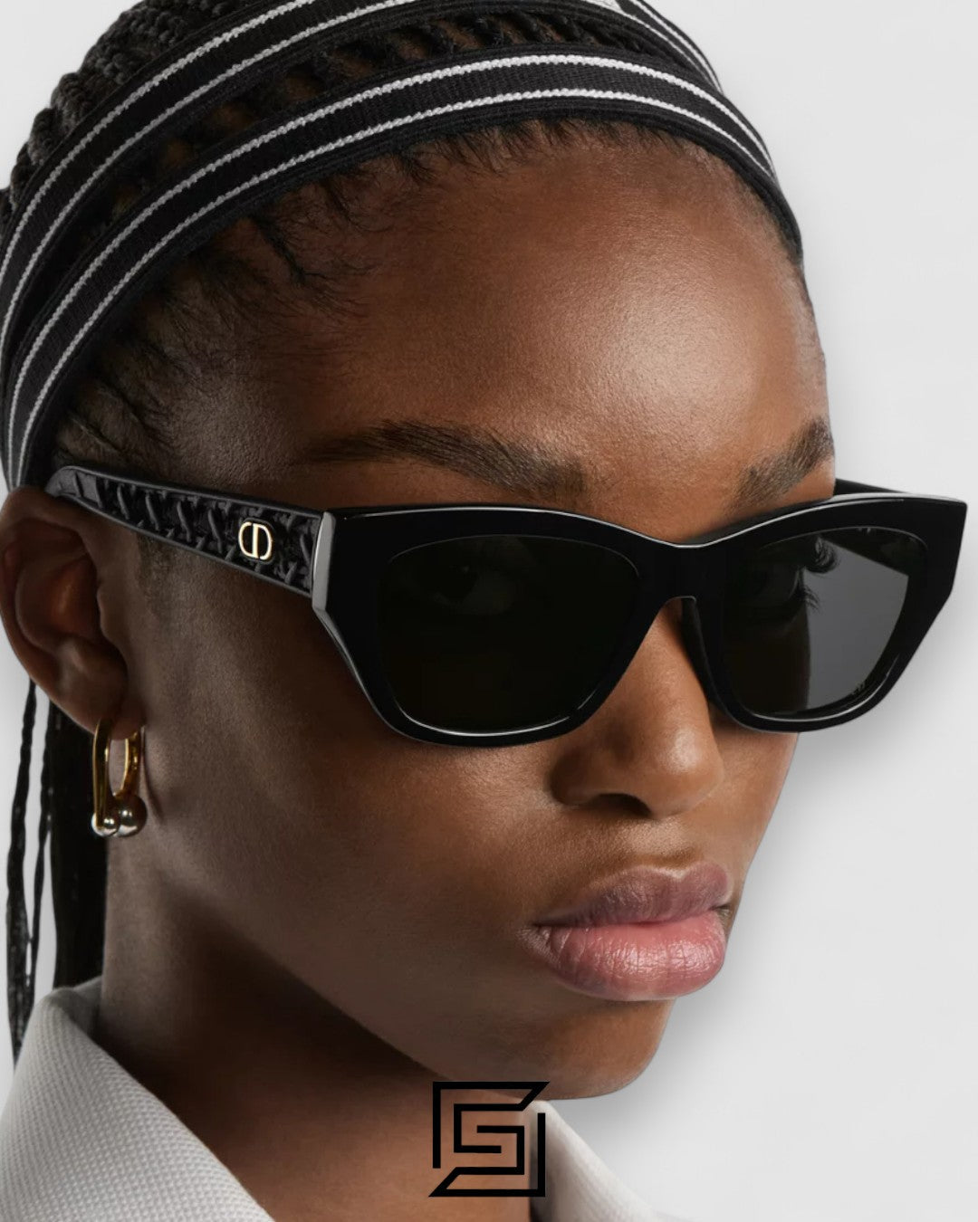 Dior VeryDior S2F Grey Lenses Black Frame