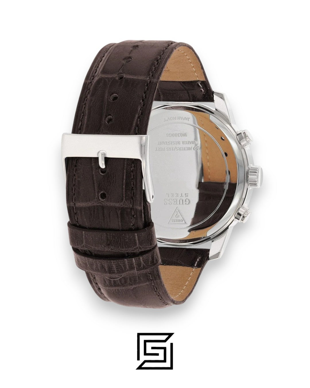 ساعة رجالي من Guess طراز W0380G6 بمينا أزرق