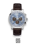 ساعة رجالي من Guess طراز W0380G6 بمينا أزرق