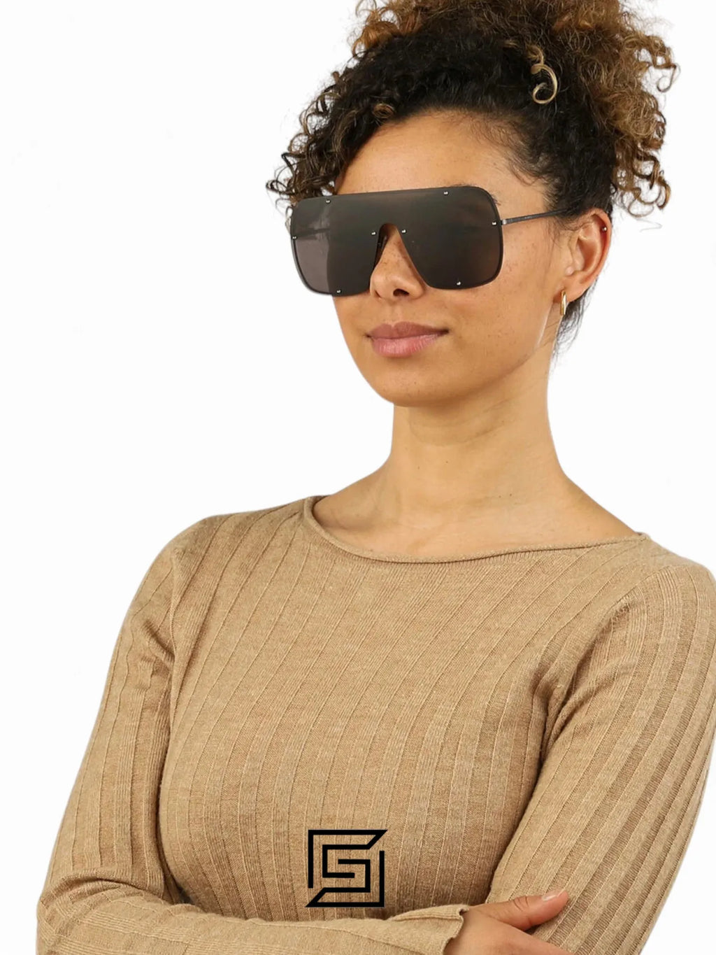 نظارات شمسية ALEXANDER AM0362S/أسود X أسود