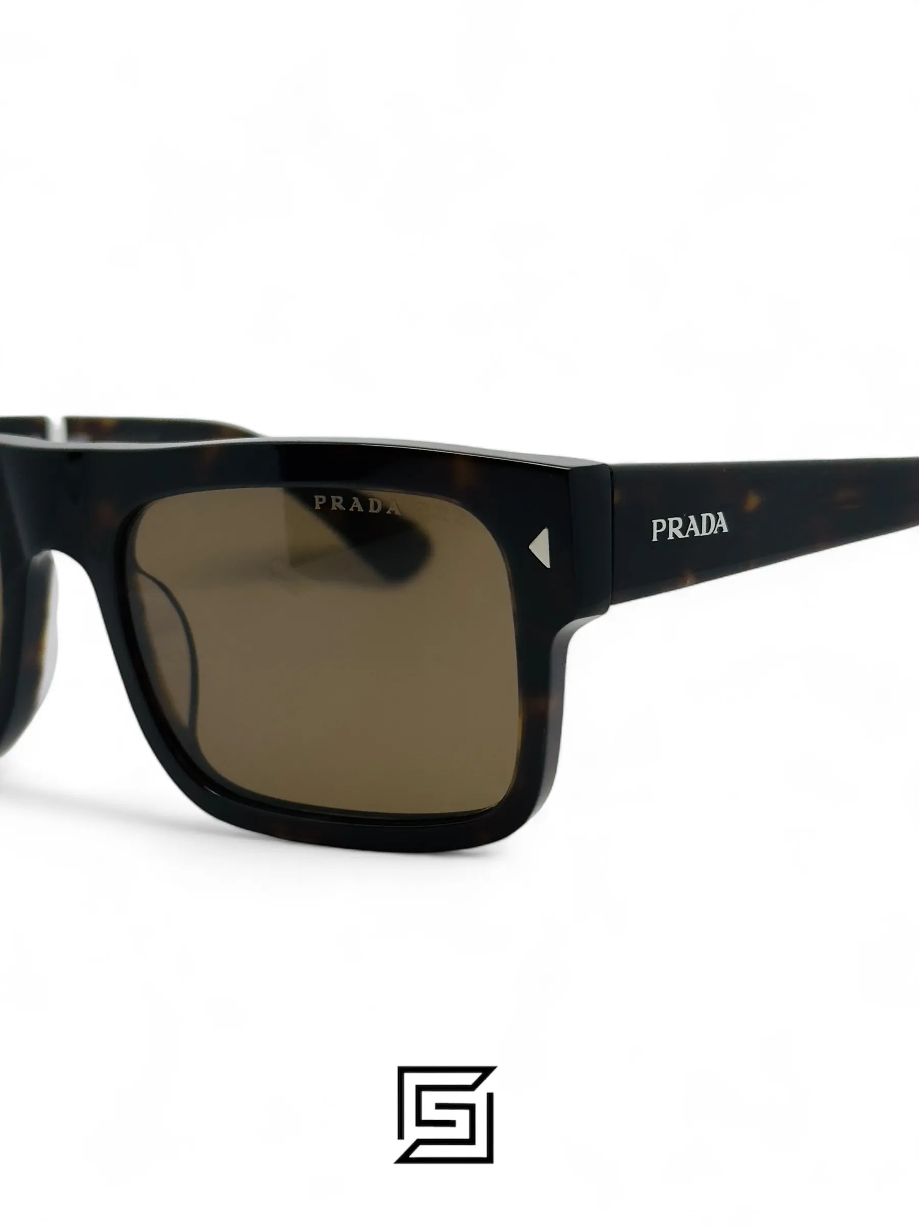 نظارات شمسية PRADA SPR A10SF 17N-01D/TIGER - بني
