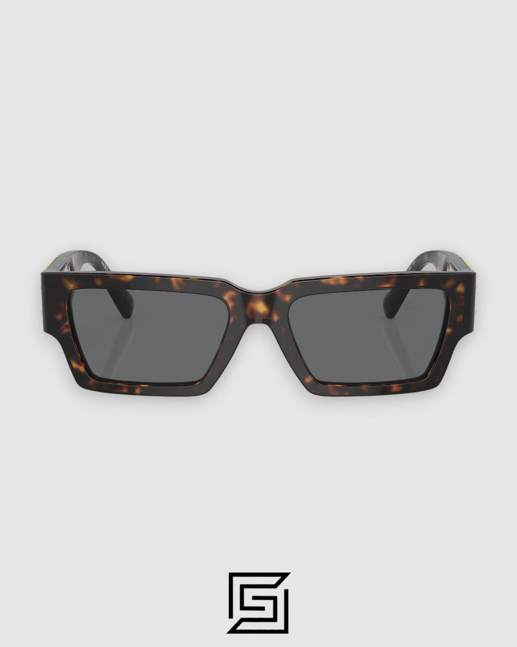 Versace VE4459 Tiger Frame with Dark Grey Lenses
