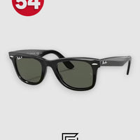 Ray Ban RB2140 WAYFARER CLASSIC Sunglasses Unisex - black_G15