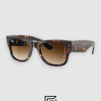 Ray Ban RB0840 MEGA WAYFARER Sunglasses Unisex - tiger