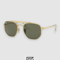 Ray Ban RB3648 Sunglasses Unisex - Gold-G15