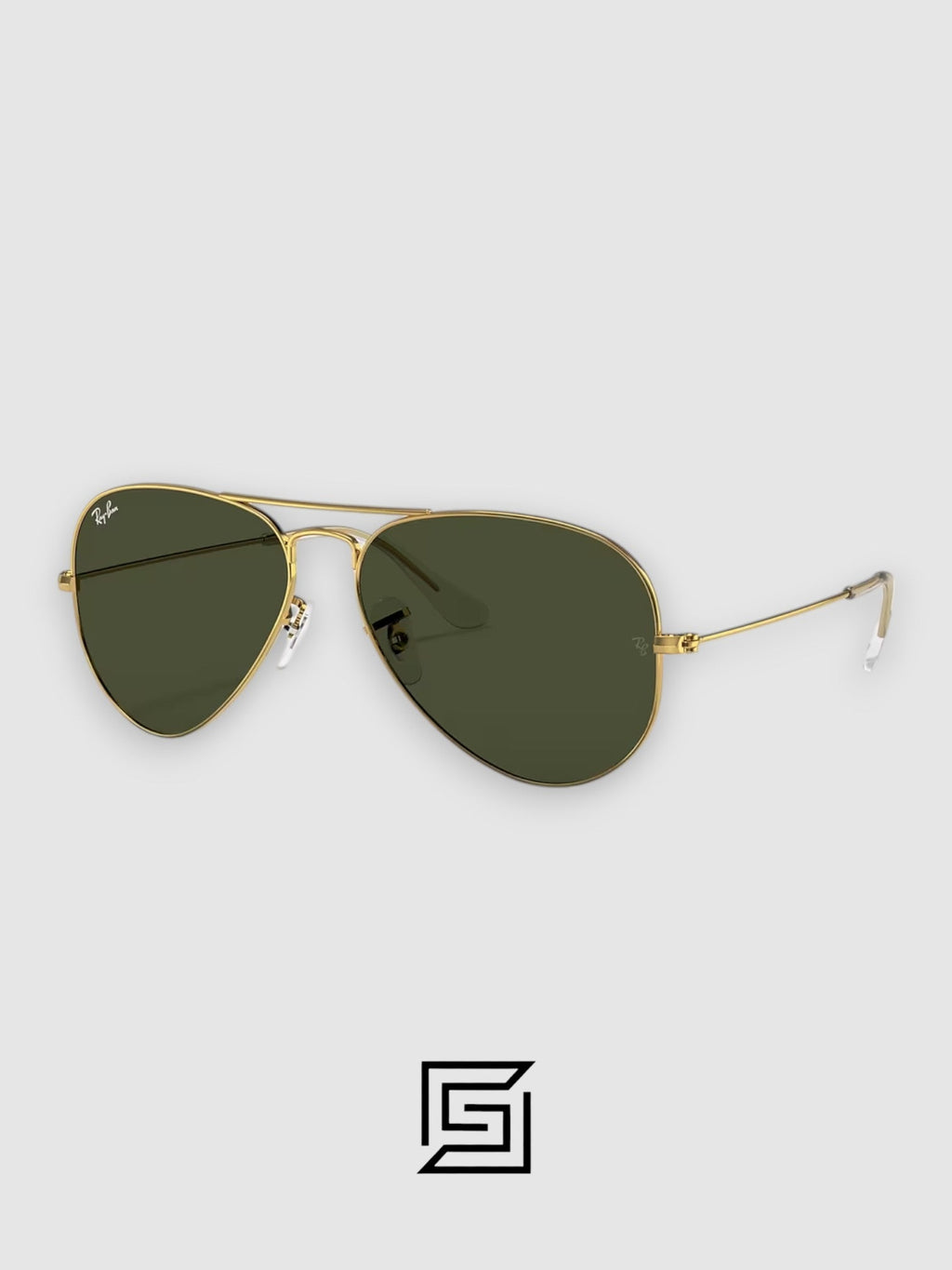 Ray Ban RB3025 AVIATOR MEDIUM 55 Sunglasses Unisex - Gold-G15