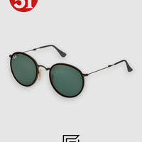 Ray Ban RB3517 Sunglasses Unisex - BLACK_GREEN