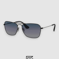 Ray Ban RB3136 CARAVAN Sunglasses Unisex - BLACK_GREY