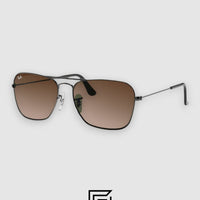 Ray Ban RB3136 CARAVAN Sunglasses Unisex - gun