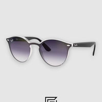 Ray Ban RB4380 Sunglasses Unisex - transparent-grey