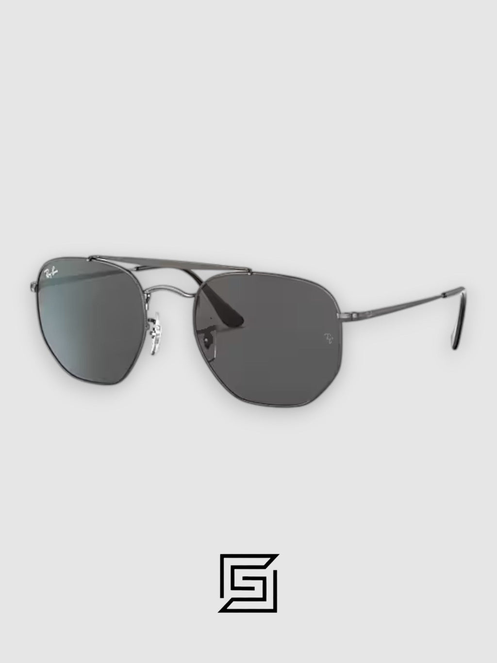 Ray Ban RB3648 Sunglasses Unisex - Gun - G15