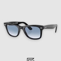 Ray Ban RB2140 WAYFARER CLASSIC Sunglasses Unisex - BLACK-BLUE