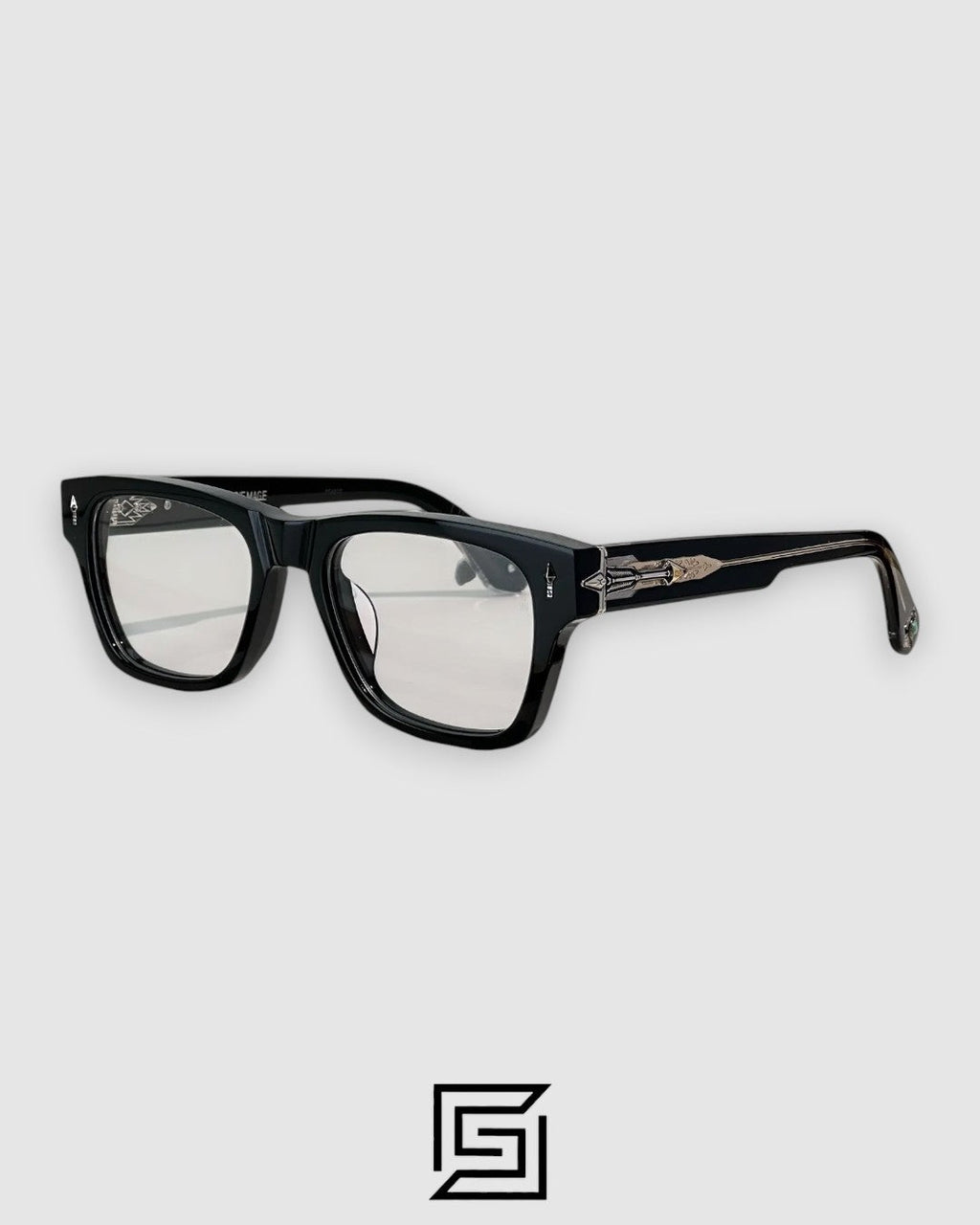 Jacques Marie Mage DAYTON eyeglasses for men - black