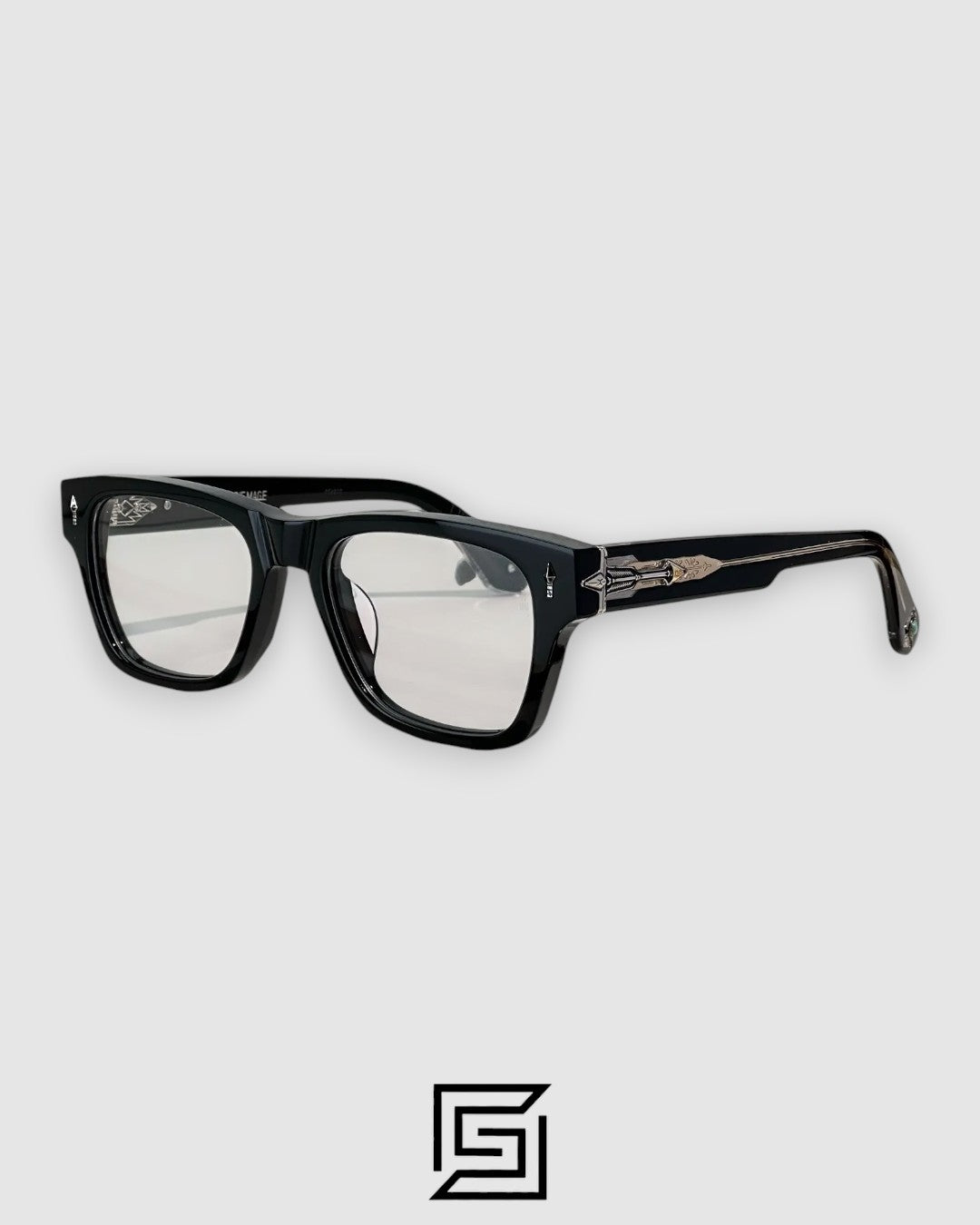 Jacques Marie Mage DAYTON eyeglasses for men - black