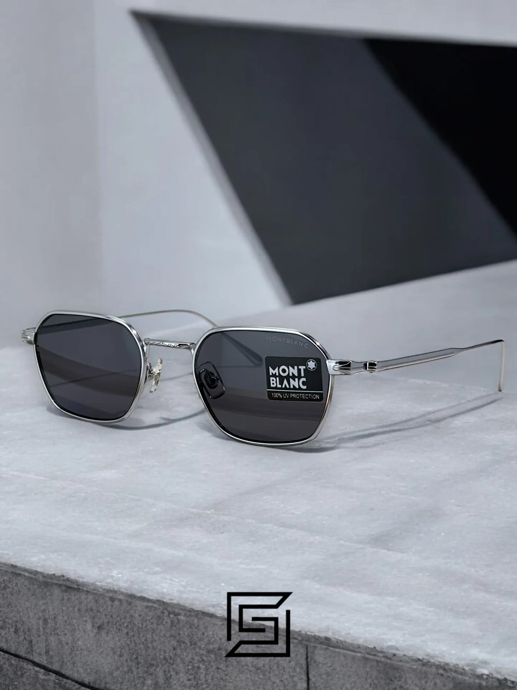Mont Blanc MB0485 Sunglasses For Men - silver-2
