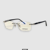 نظارة مون بلان Mont Blanc MB0344 للرجال - لون جانميتال