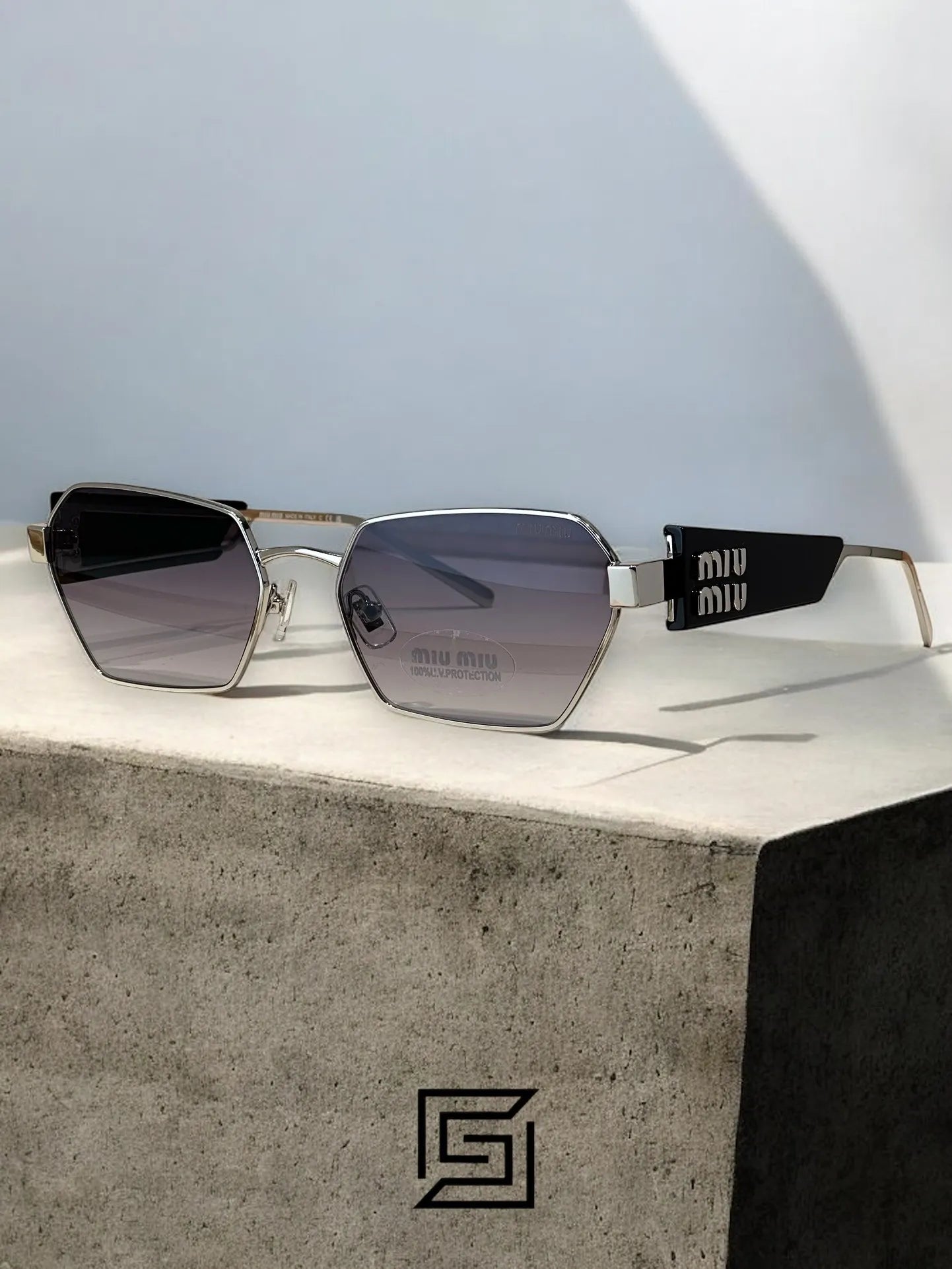 Miu Miu SMU53W Sunglasses For Women - black
