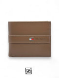 wallets New Box TOMMY SINGLE WALLET LINE HILFIGER LOGO/BROWN