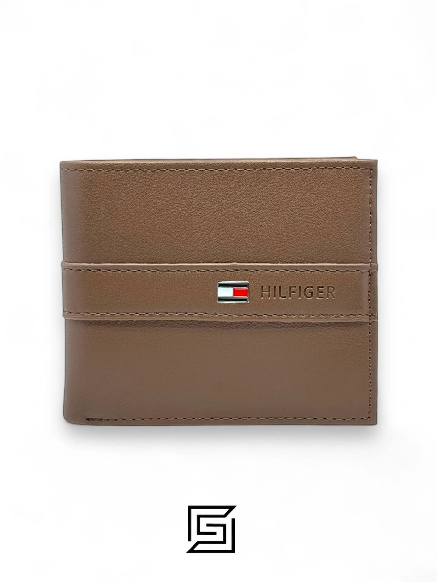 wallets New Box TOMMY SINGLE WALLET LINE HILFIGER LOGO/BROWN