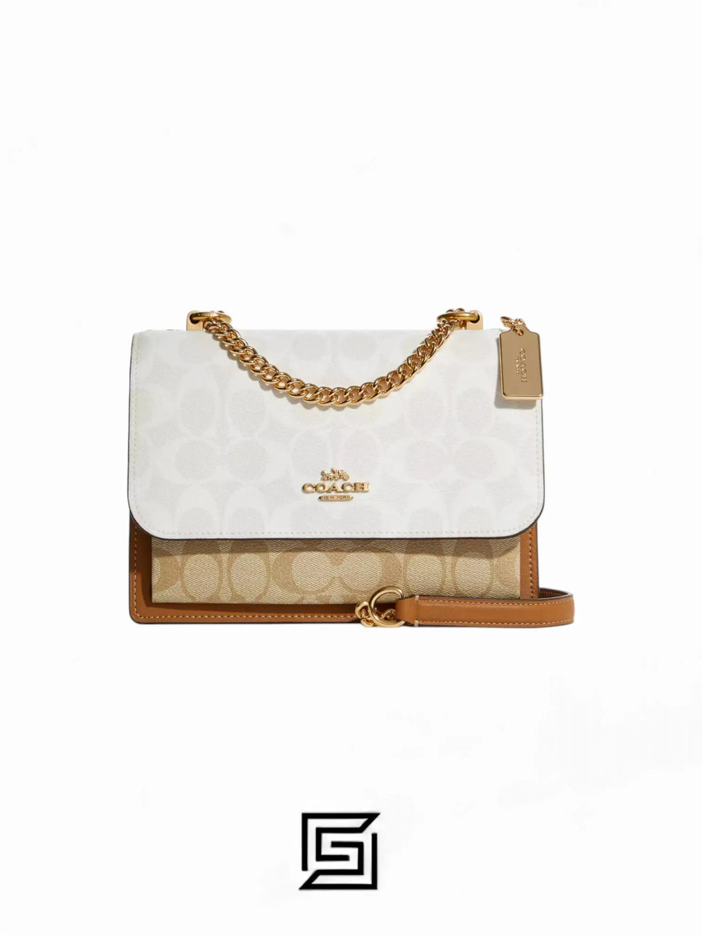 Klare Crossbody Bag In Blocked Signature Canvas CA148
