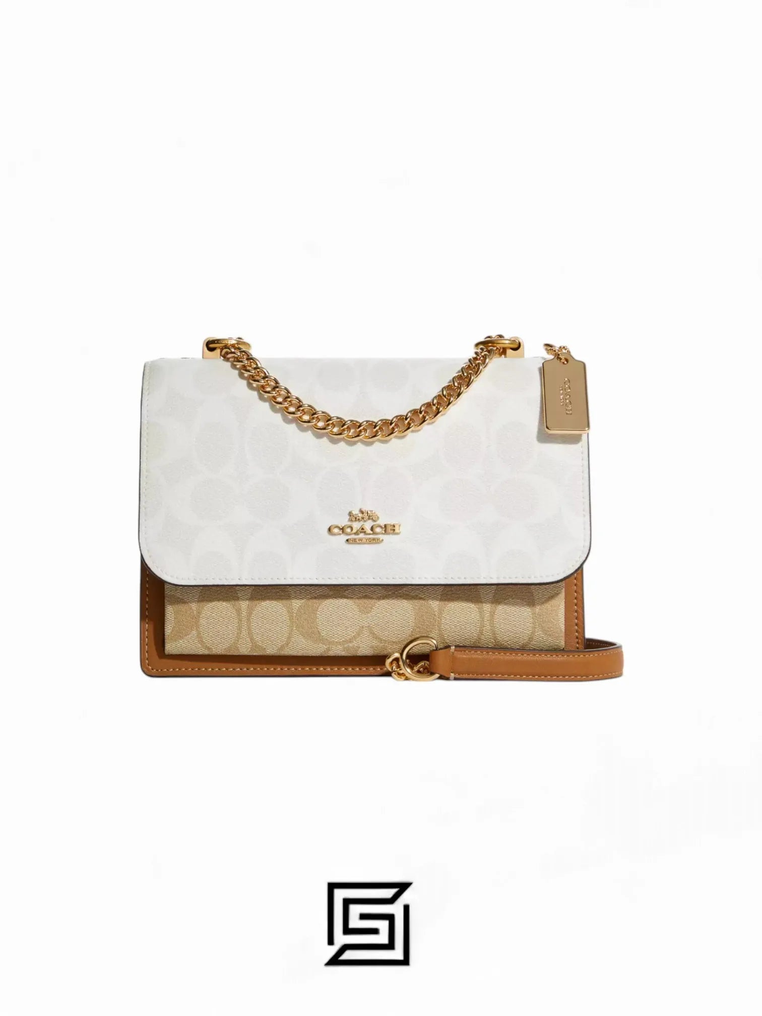Klare Crossbody Bag In Blocked Signature Canvas CA148