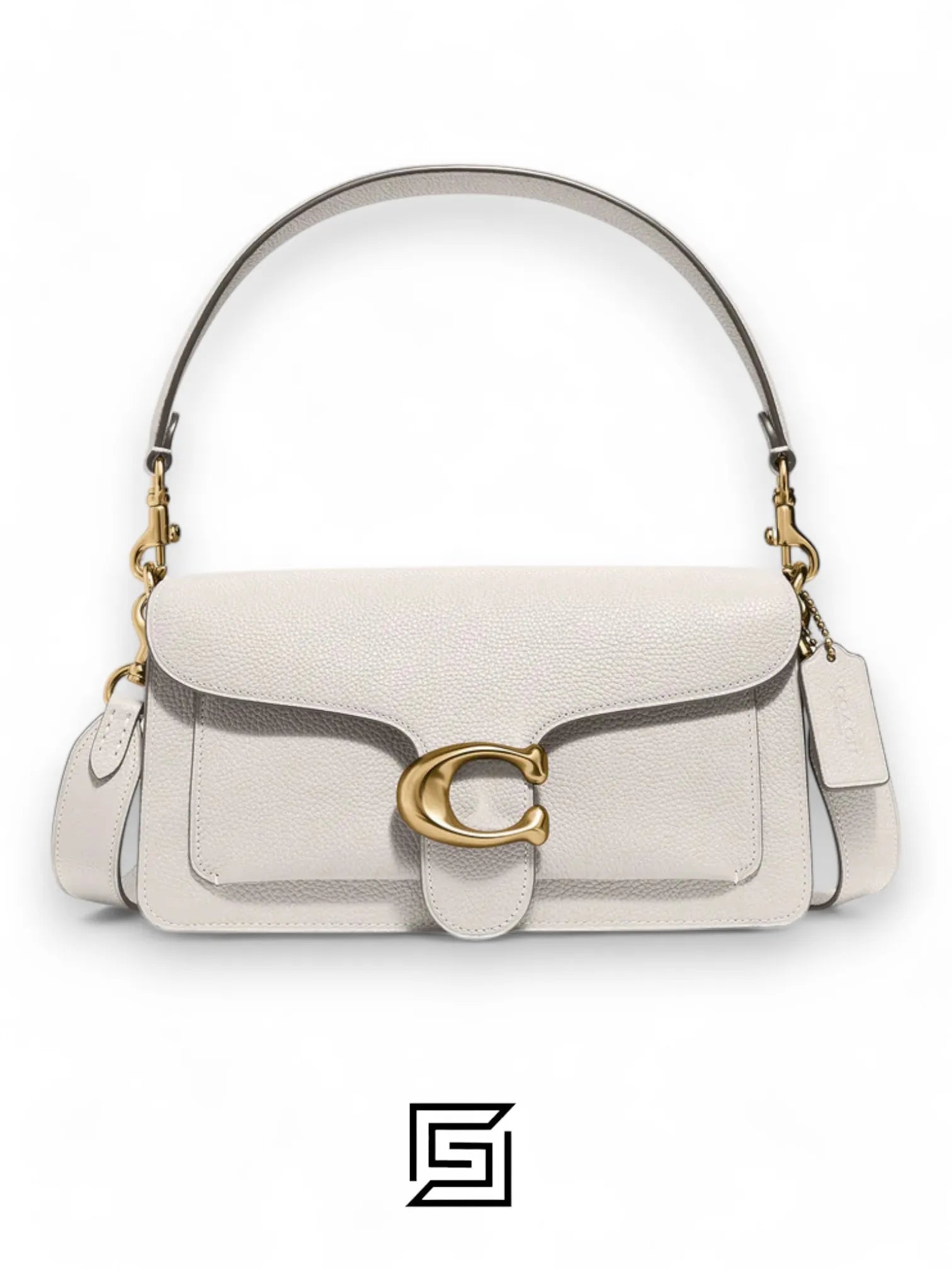 Coach leather Tabby Shoulder Bag 26 Style CH857 WHITE
