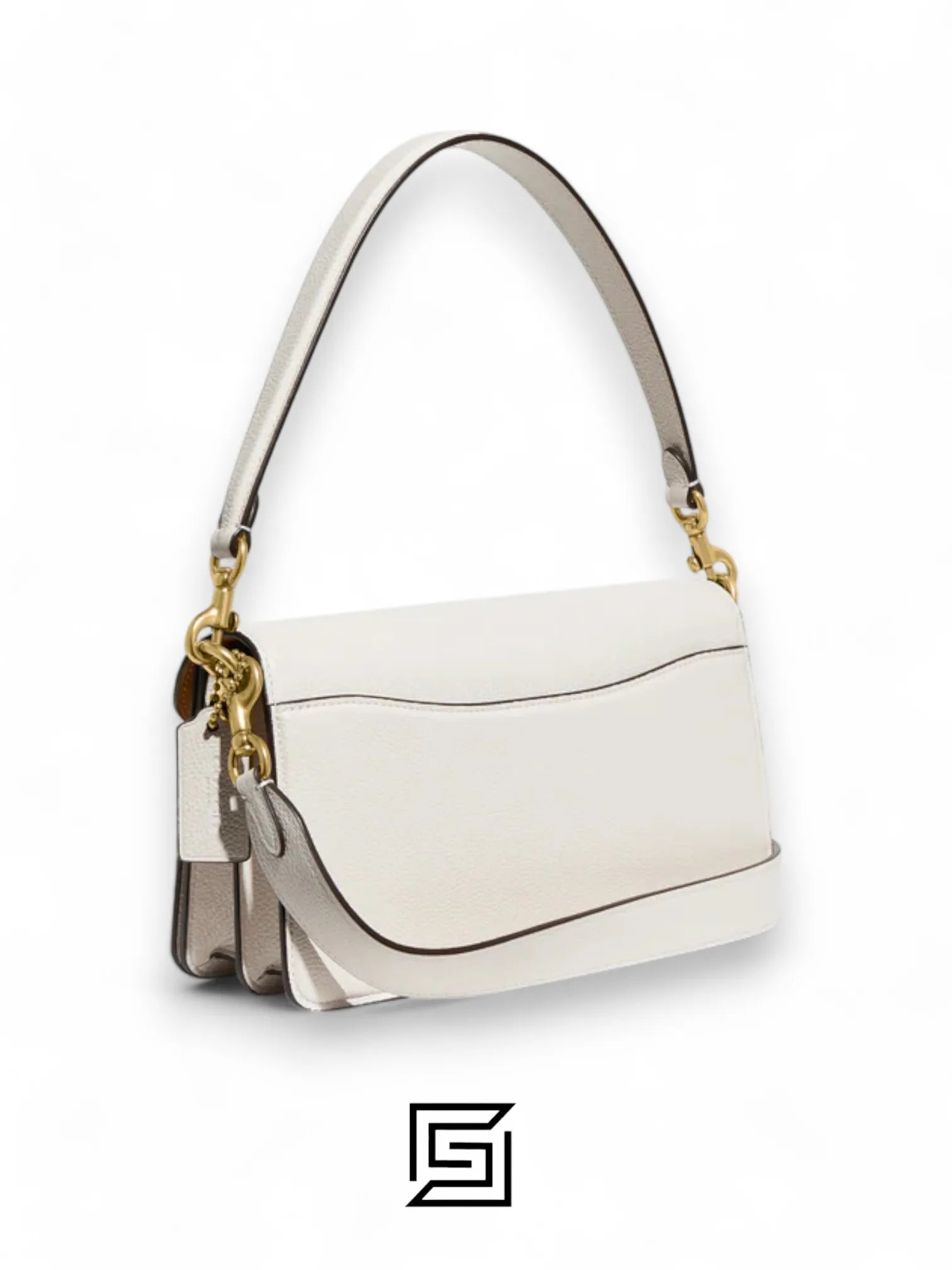 Coach leather Tabby Shoulder Bag 26 Style CH857 WHITE