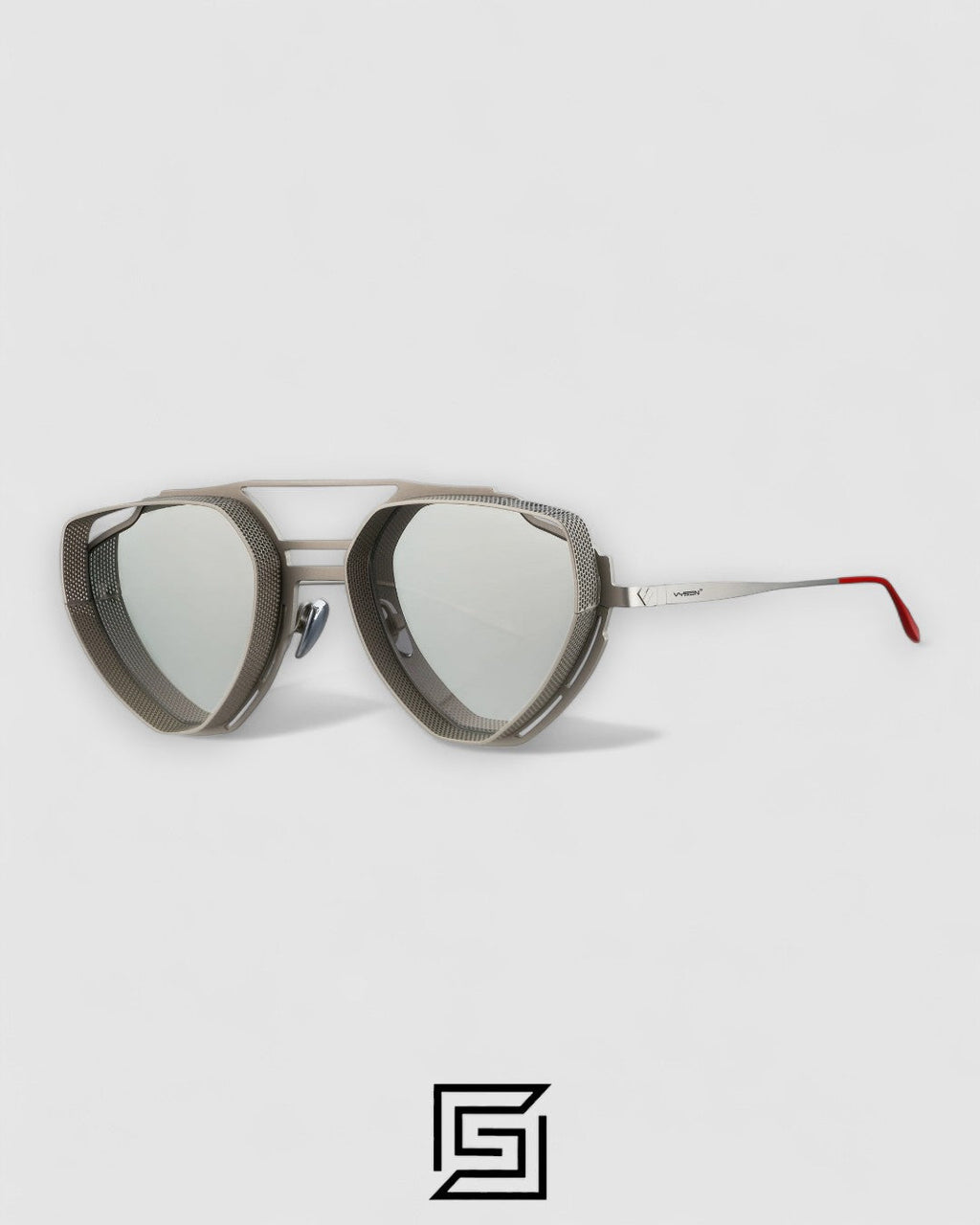 Vysen Enzo - EZ3 Silver Matte Frame Silver Mirror Leanses