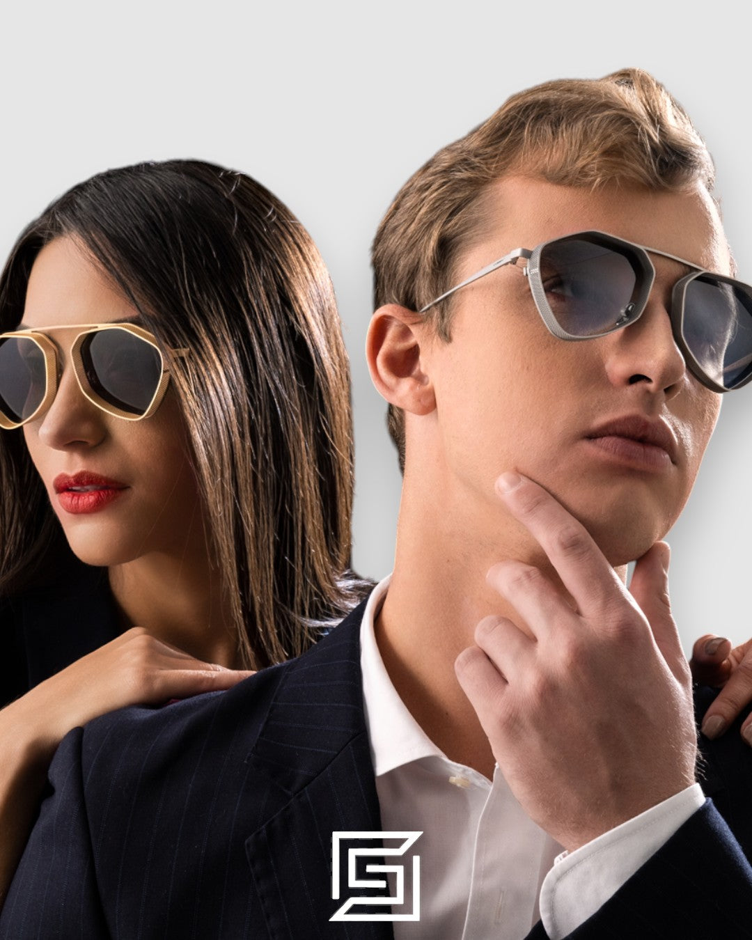 Vysen The Ezy - E4 Gold Matte Frame Black Leanses