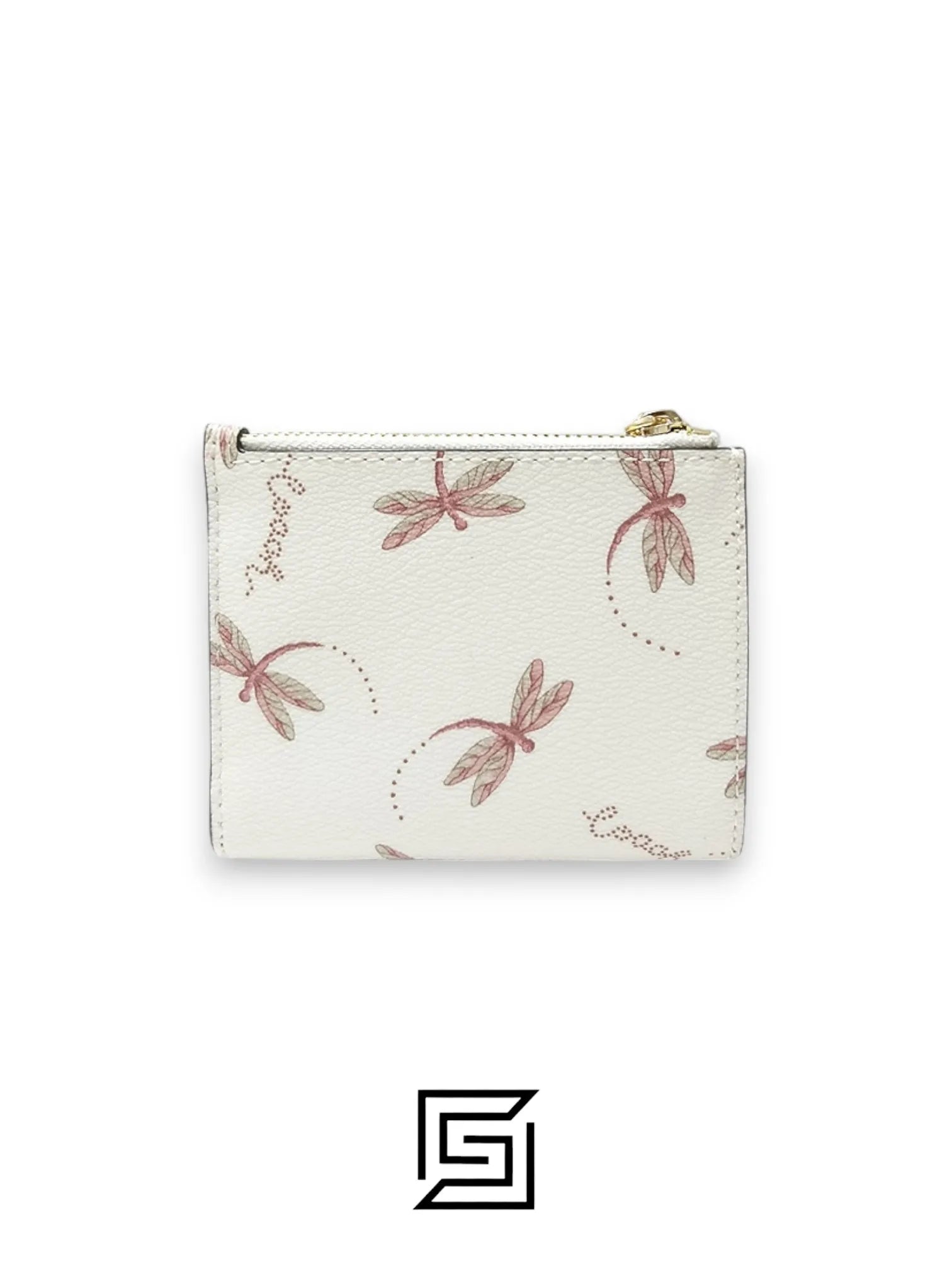 Coach Snap Card Case with Dragonfly Print – Style No. F76879