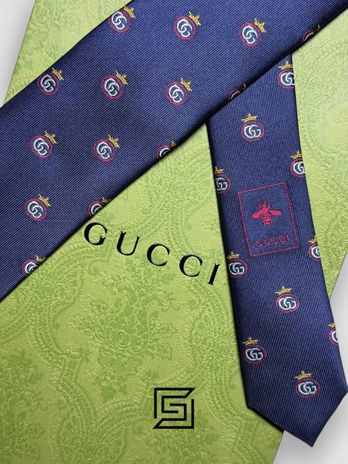 Gucci - Navy Blue Color with G Royal Signature