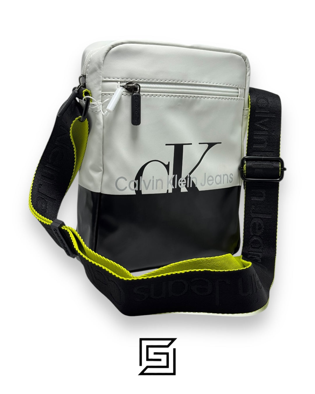 Ck Cross Bag Bg4-572 White - Black