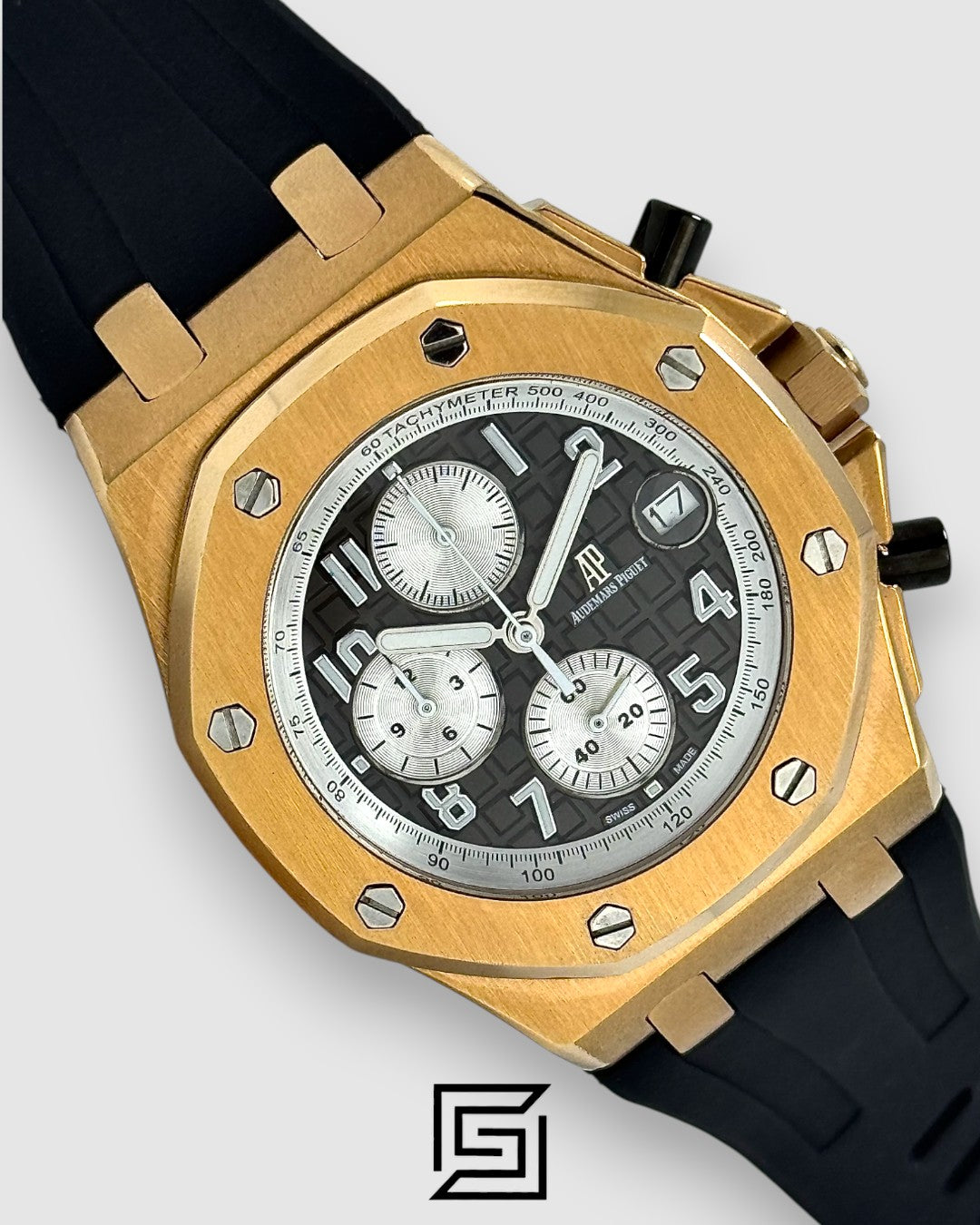 ROYAL OAK OFFSHORE j03168-R/BLACK - GREY - ROSE