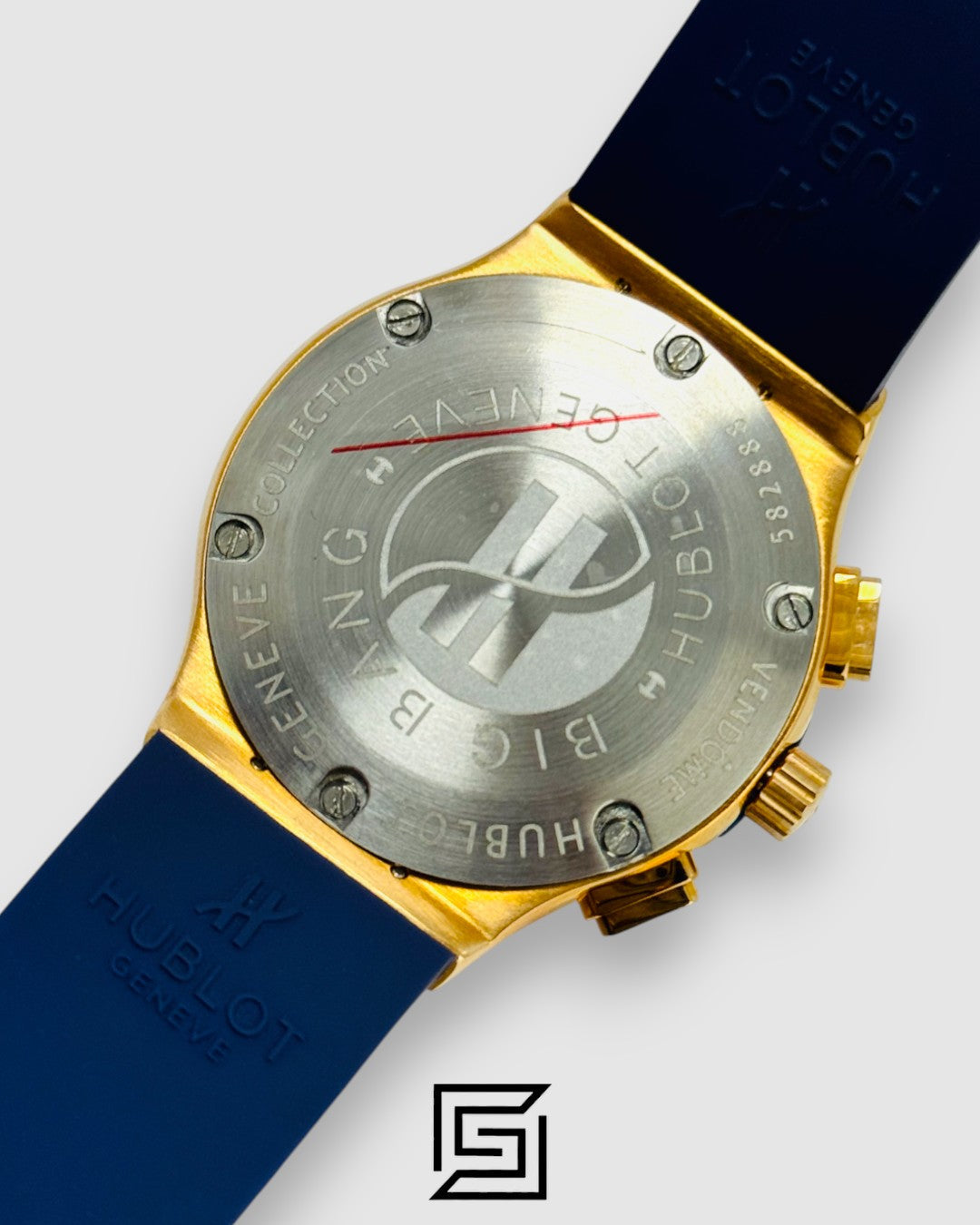 Hublot Big Bang Women – إطار أزرق مرصّع بالألماس، ذهب وردي ومينا أزرق
