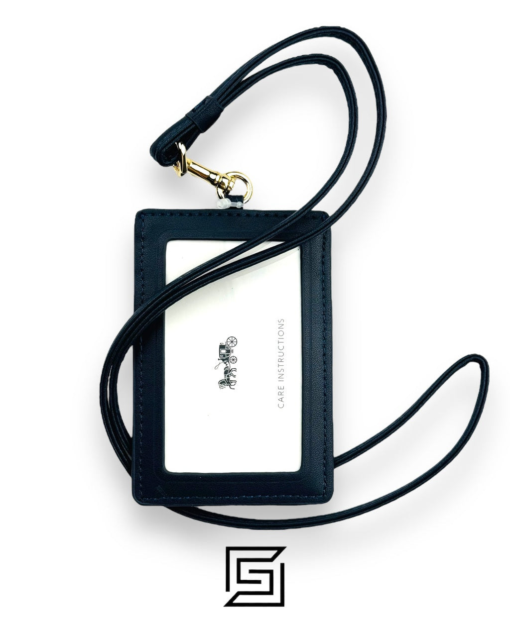 ID lanyard with garden plaid print C8685