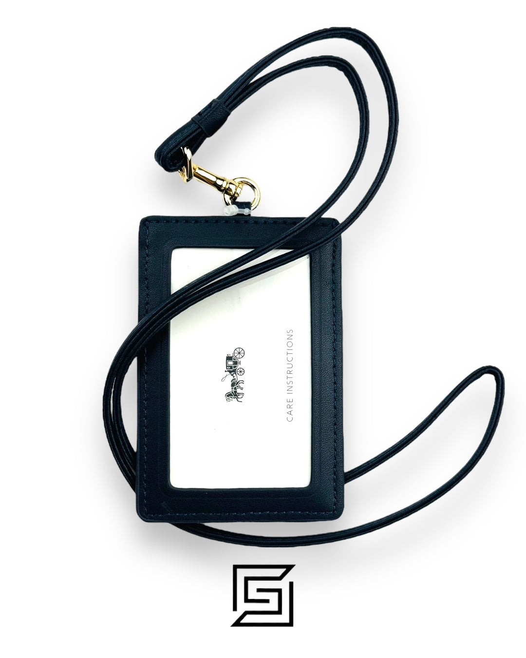 ID lanyard with garden plaid print C8685