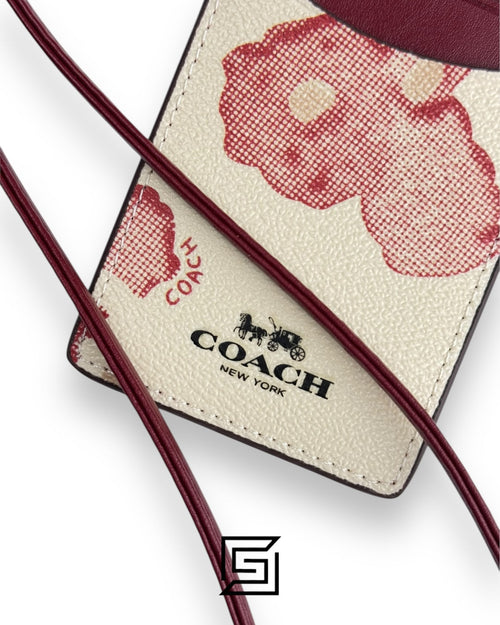ID lanyard with Fllowers print C8685