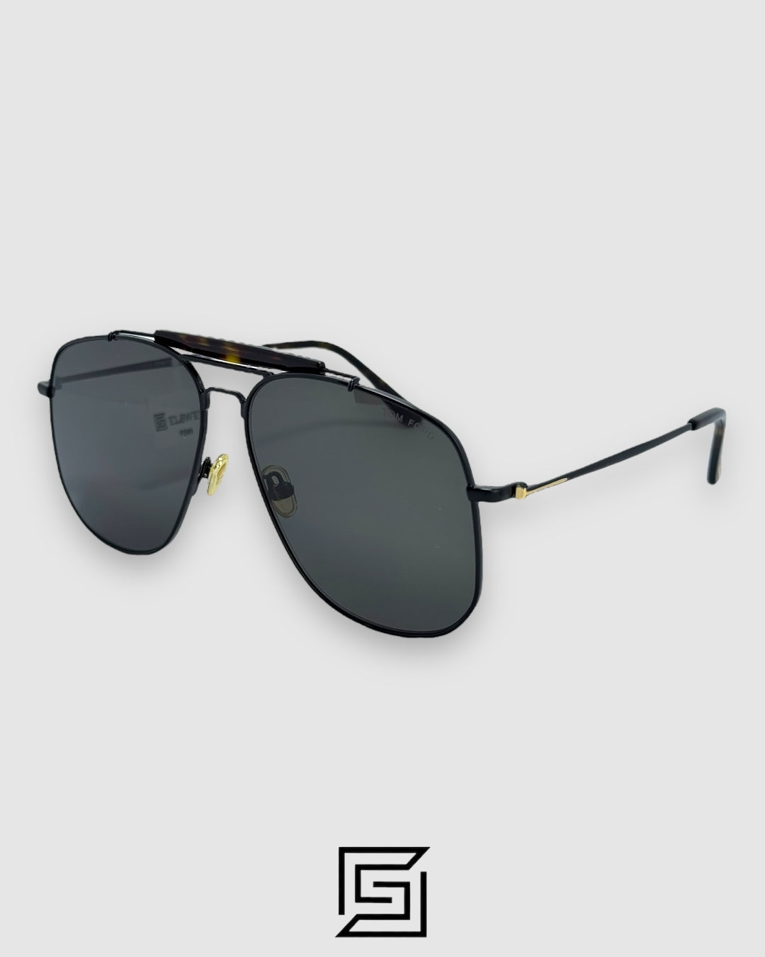 TOMFORD TF557 Sunglasses Unisex - BLACK_BLACK