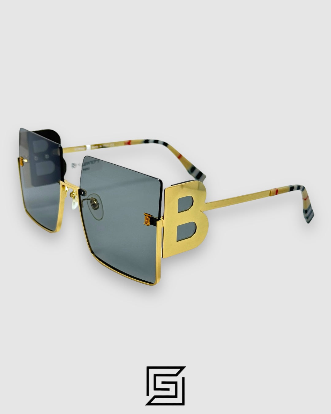 Burberry BE3131 Sunglasses Women - GOLD_BLACK