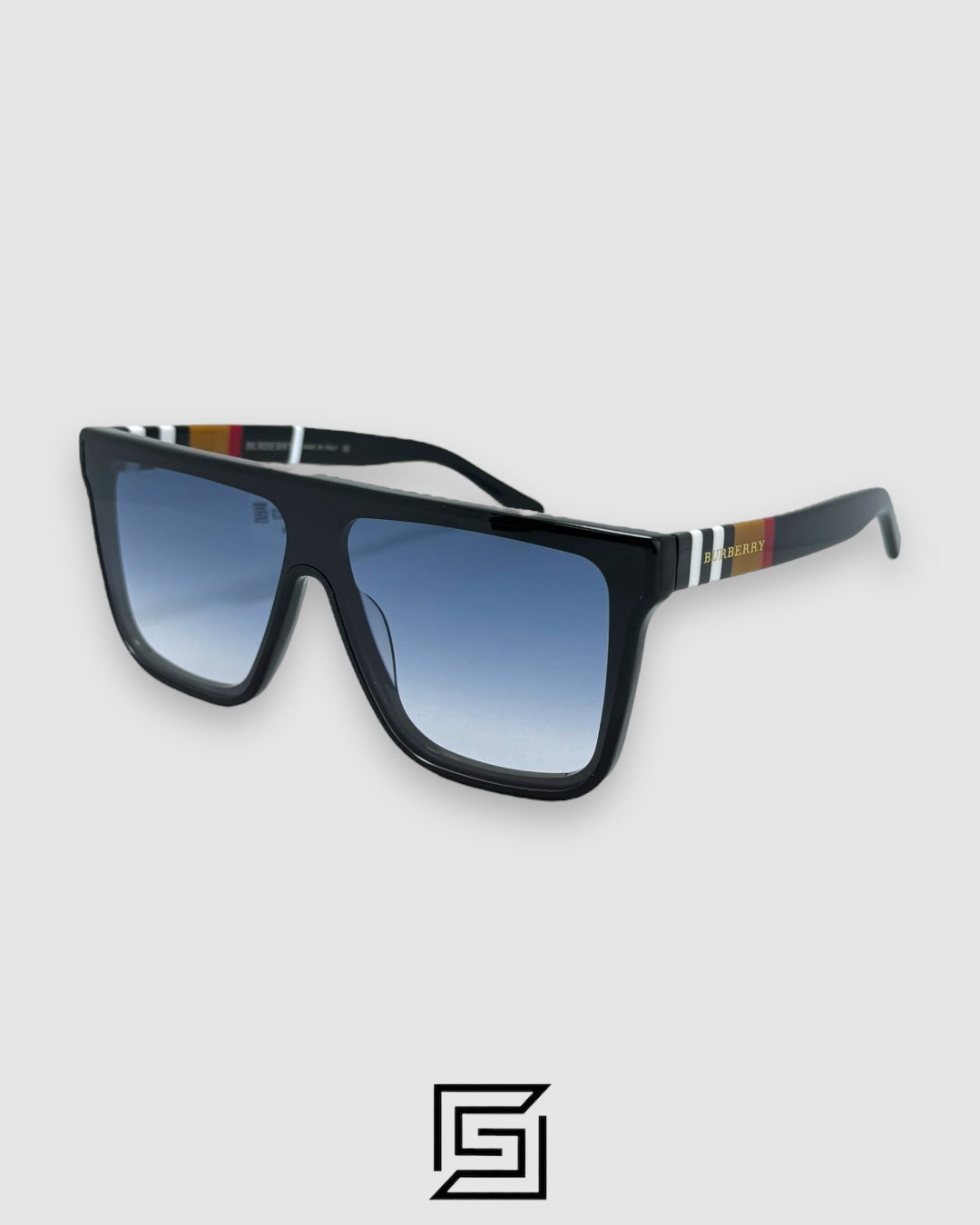 Burberry BE4280 Sunglasses Unisex - BLACK_GREY
