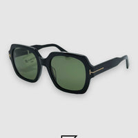TOMFORD AUTUMN TF660 Sunglasses For Women - BLACK_GREEN