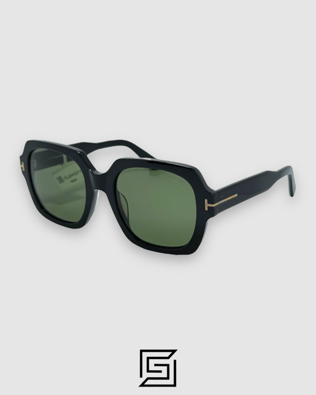 TOMFORD AUTUMN TF660 Sunglasses For Women - BLACK_GREEN