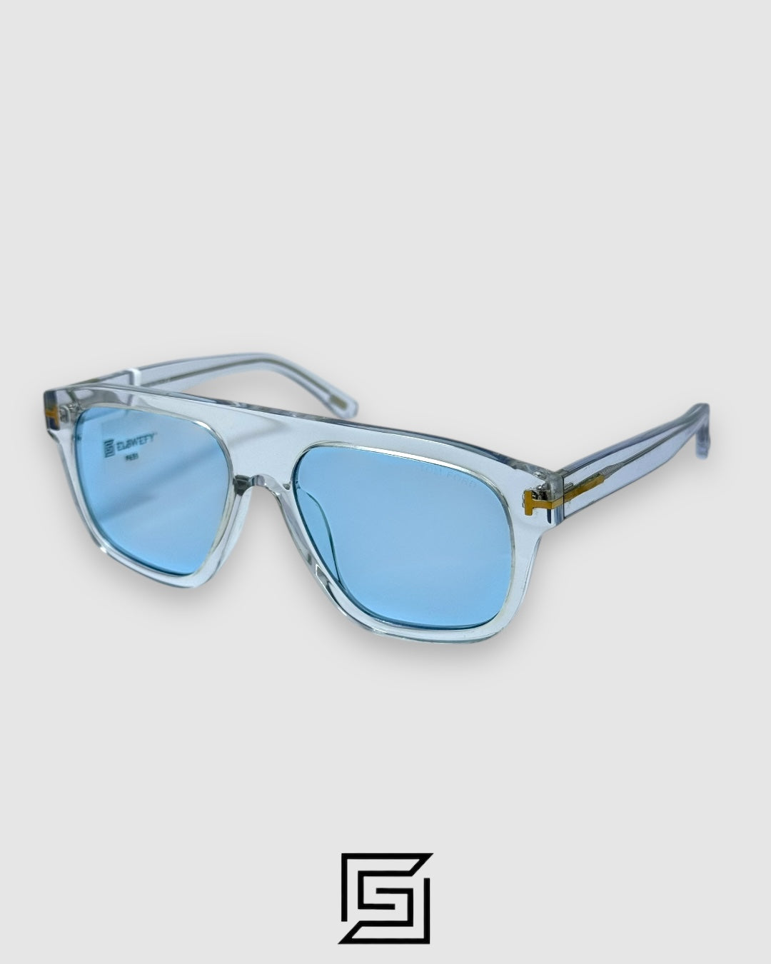 TOMFORD TF777 Sunglasses For Unisex - transparent_blue