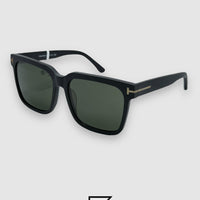 نظارة شمسية TOMFORD TF0952 للجنسين - أسود مطفي