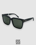 نظارة شمسية TOMFORD TF0952 للجنسين - أسود مطفي
