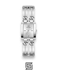 GUESS Ladies SILVER Tone Analog Watch GW0668L1